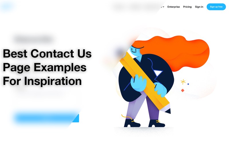 Best contact us page examples for inspiration