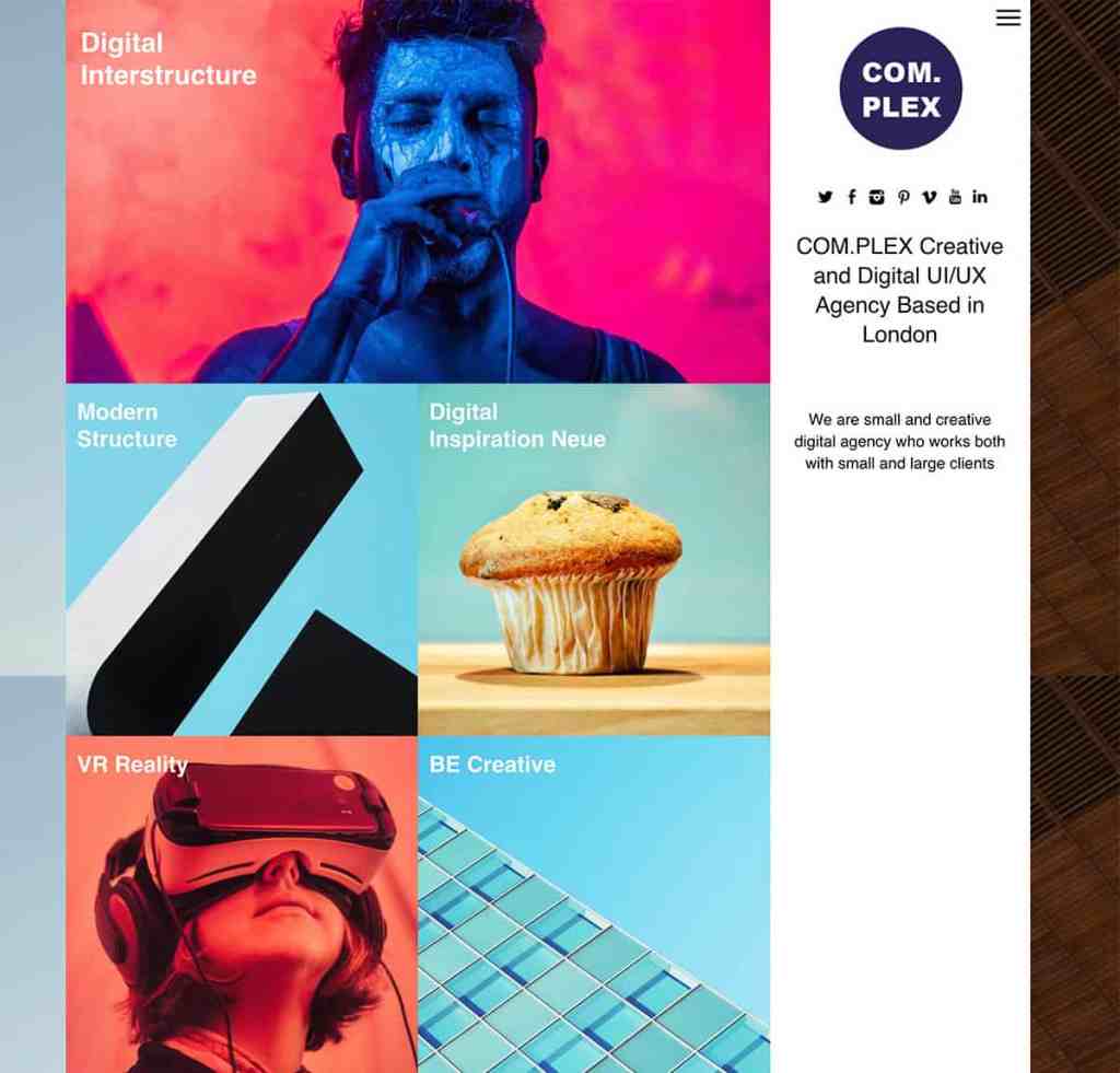 complex wordpress theme