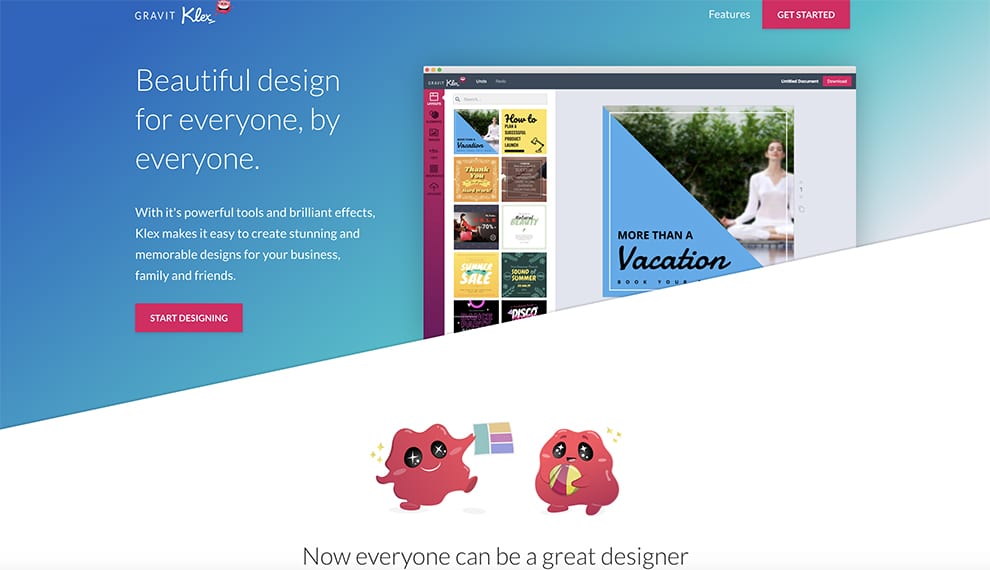 klex free online design software