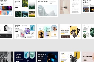 landing page design figma