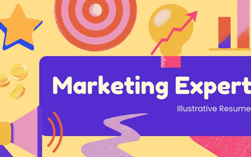 marketing expert illustrative pp