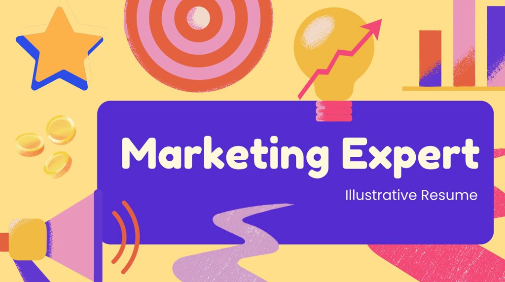 marketing expert illustrative pp