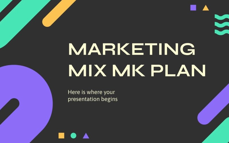 marketing mix plan