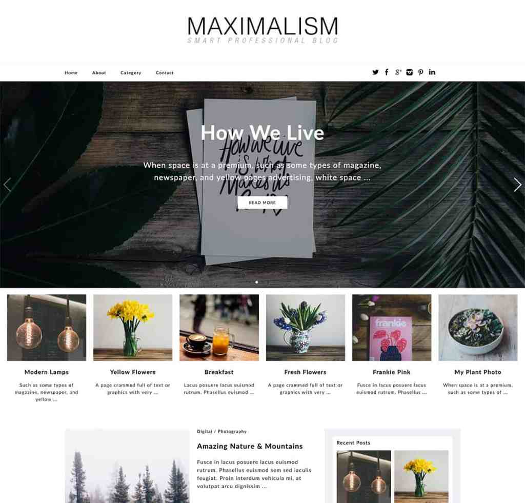 maximalism-wordpress-theme