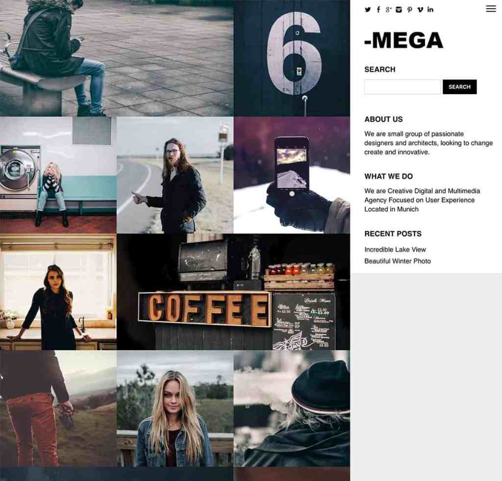 mega wordpress theme