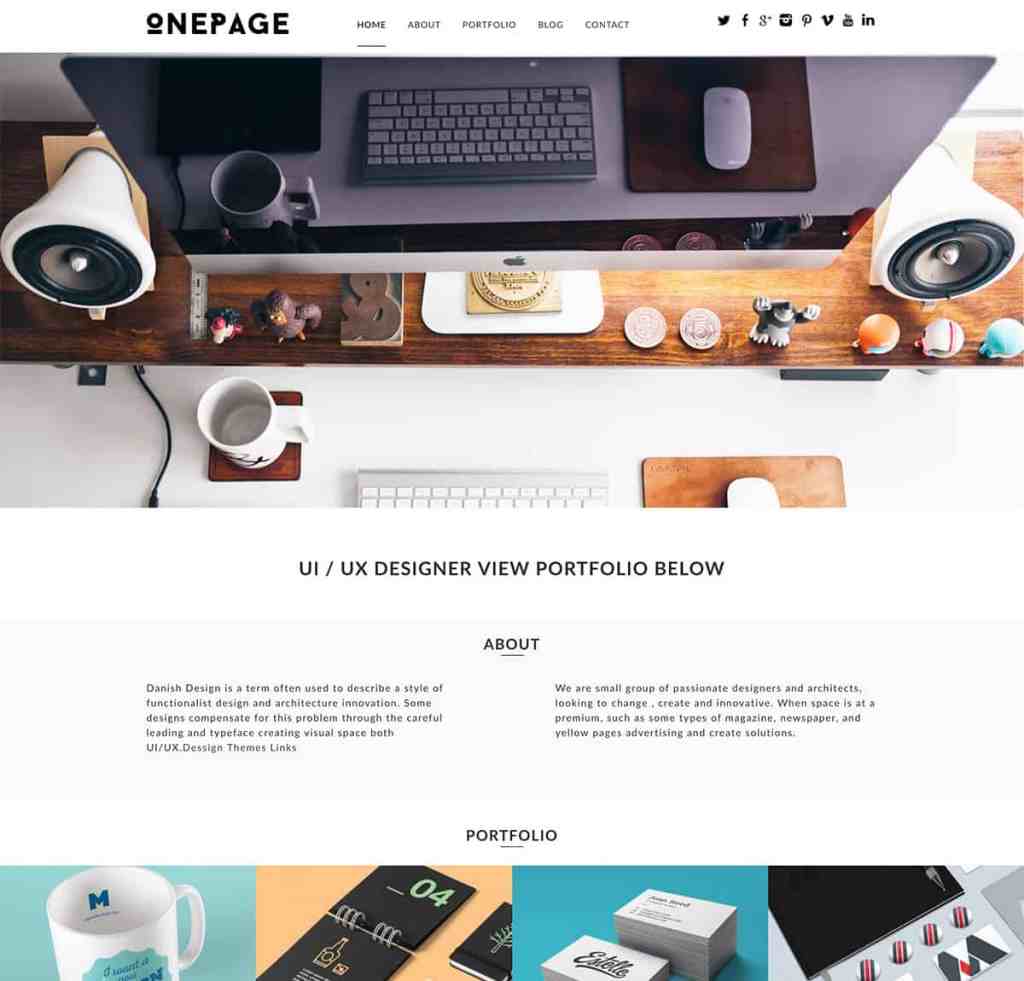 one-page-wordpress-theme