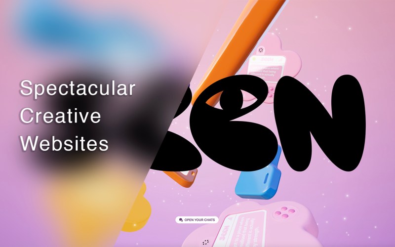 spectacular creative websites