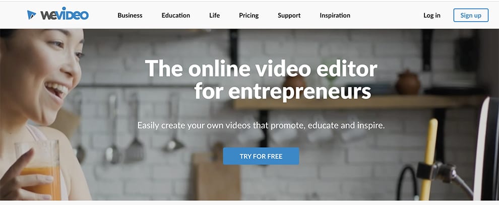 wevideo free browser video editor