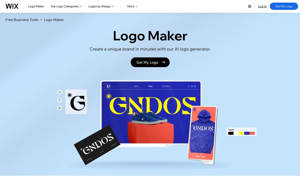 wix logo maker ai