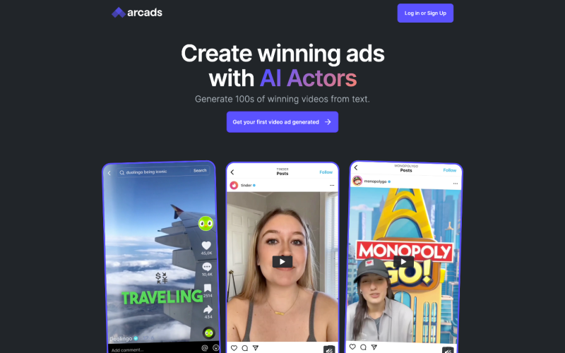 Arcads-Create-engaging-video-ads-using-AI