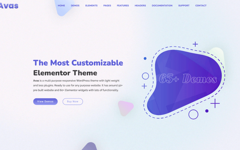 Avas-Elementor-WordPress-Theme-Preview-ThemeForest