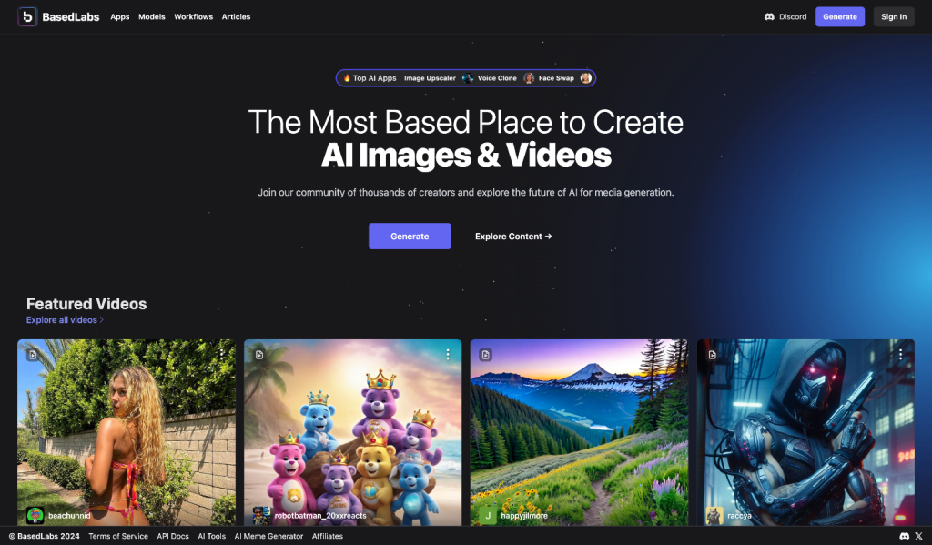 BasedLabs-ai-Based-AI-Image-Video-Creator