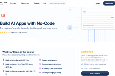 Build-AI-Apps-with-No-Code-Learning-Track