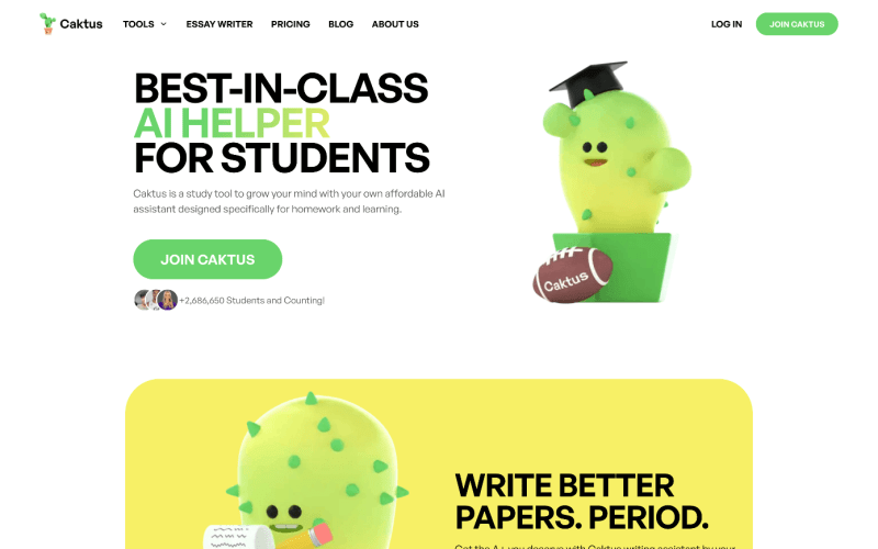 Caktus-AI-AI-Assistant-for-Students