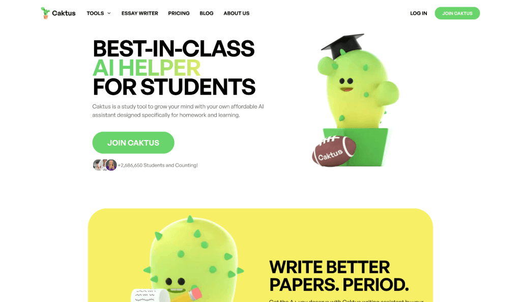 Caktus-AI-AI-Assistant-for-Students