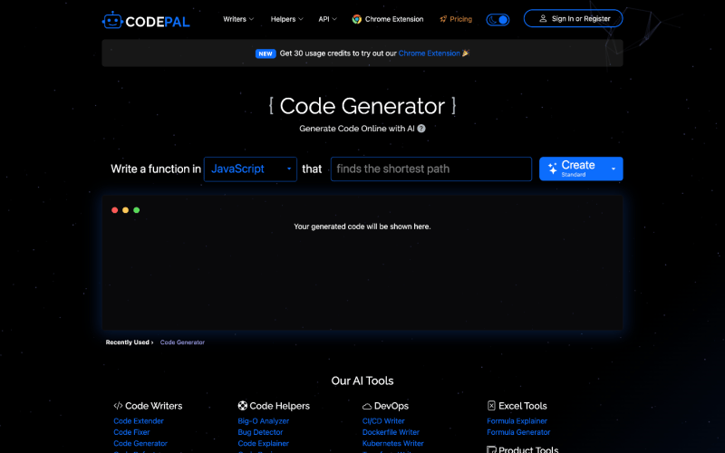 Code-Generator-CodePal