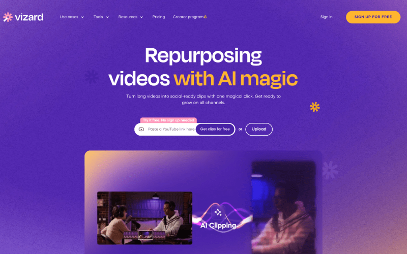 Create-social-ready-videos-with-AI-instantly-Vizard-ai