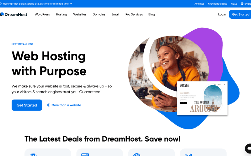 dreamhost web hosting