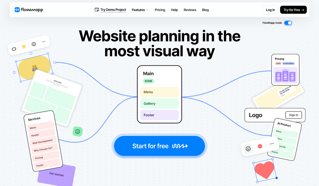 FlowMapp is a comprehensive UX planning platform 