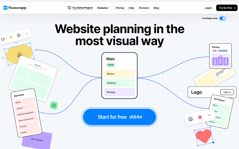 FlowMapp-UX-planning-platform-Visual-Sitemaps-User-Flows-and-Wireframes-design-tools