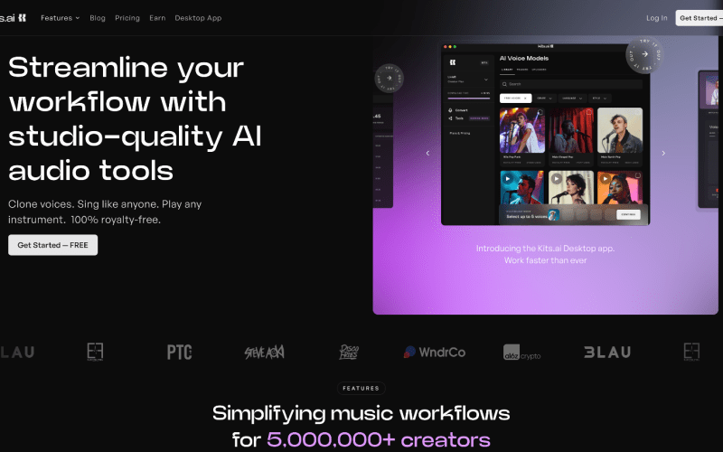 Kits-AI-Studio-quality-AI-music-tools