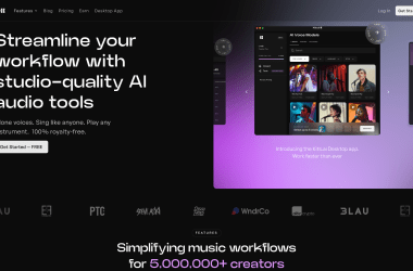 Kits-AI-Studio-quality-AI-music-tools