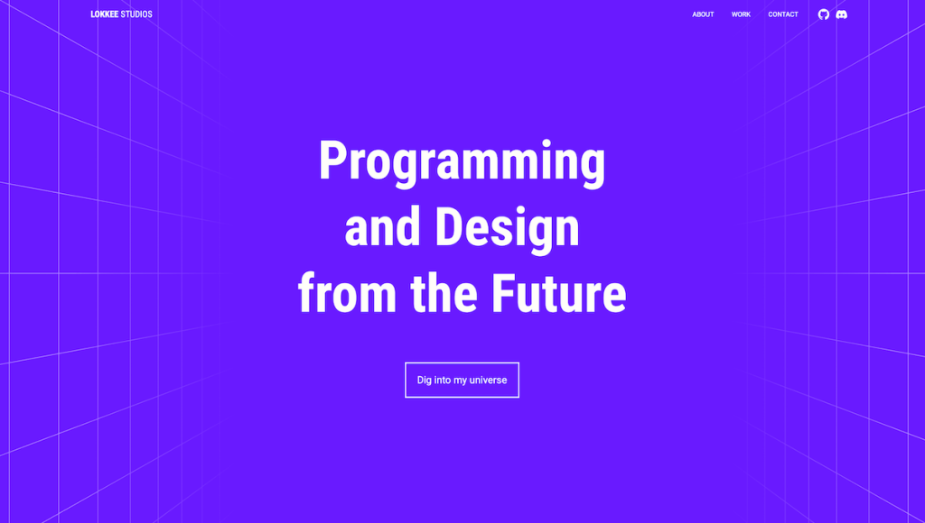 Lokkee, a passionate freelancer bringing you programming and design from the future.