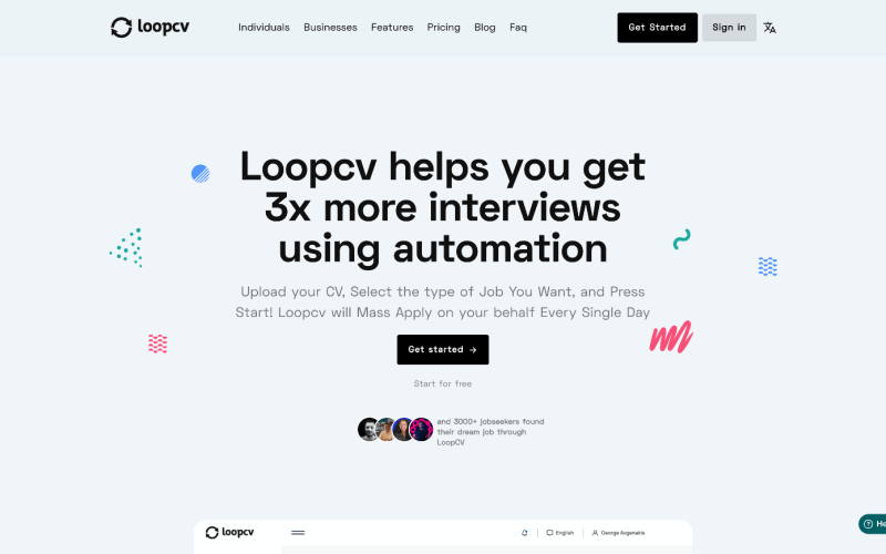 LoopCV-The-first-job-search-automation-platform