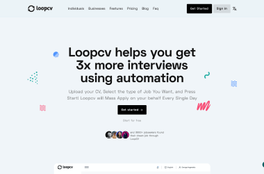 LoopCV-The-first-job-search-automation-platform