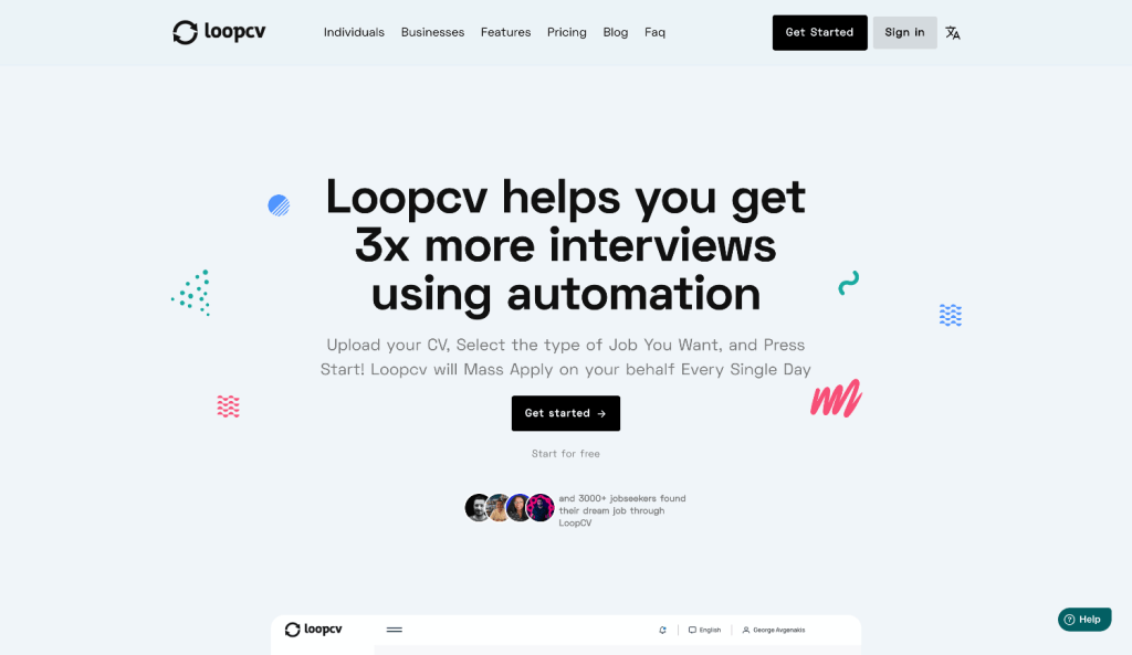 LoopCV-The-first-job-search-automation-platform