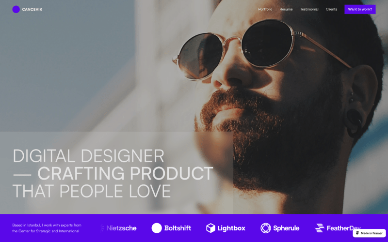 Magica-Portfolio-Framer-Template