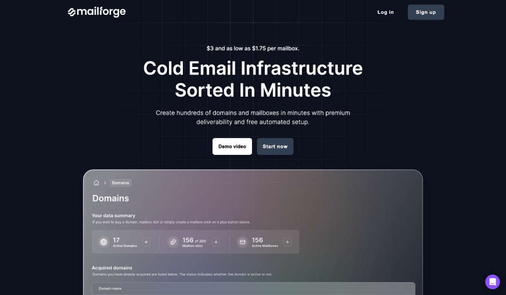 Mailforge-Cold-Email-Infrastructure-Sorted-In-Minutes