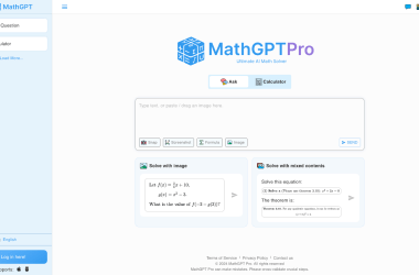 MathGPT-Math-AI-Solver