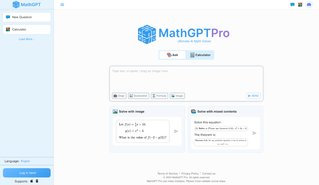 MathGPT-Math-AI-Solver