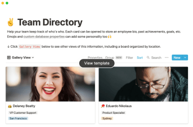 Notion-team-directory-template