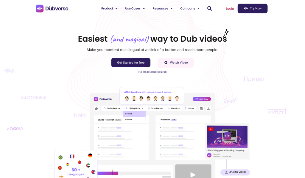 Online-Video-Dubbing-with-Dubverse-ai