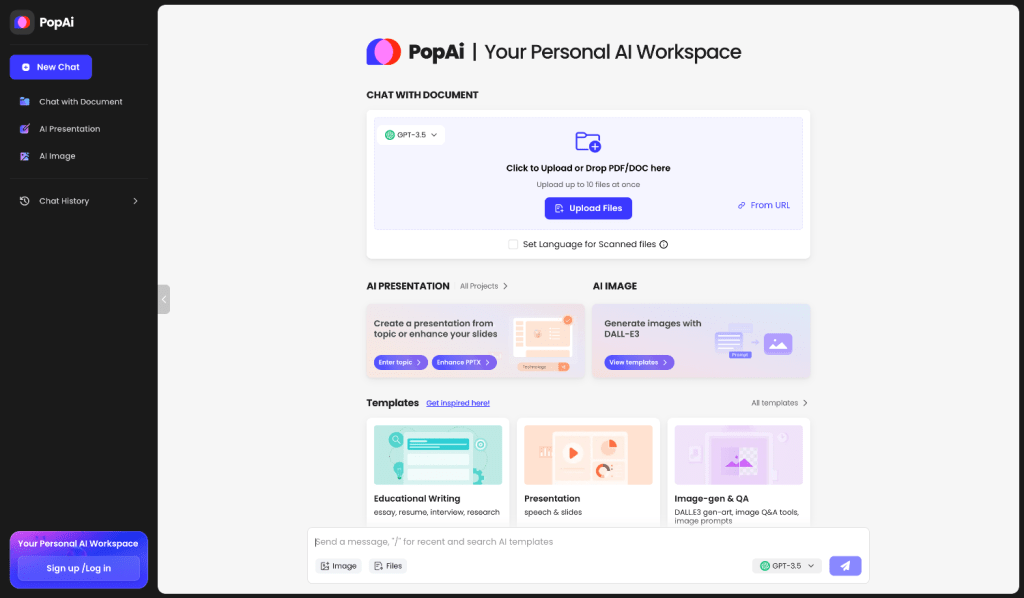 PopAi-Your-Personal-AI-Workspace