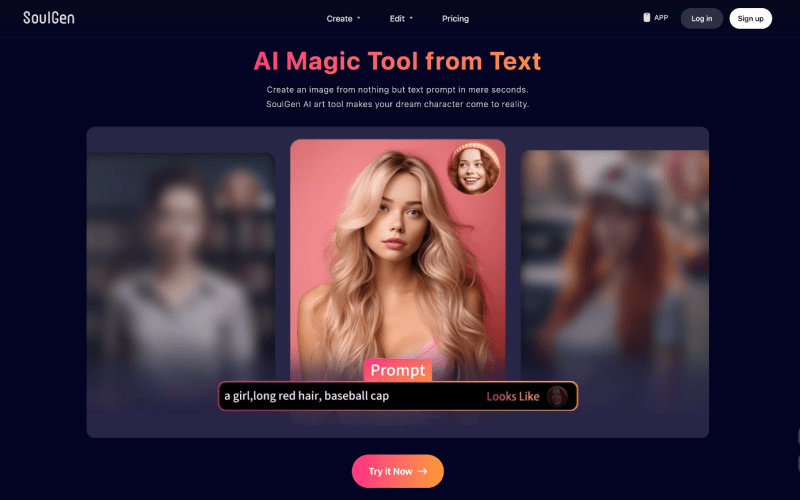 SoulGen-Free-AI-Magic-Tool-to-Create-Art-from-Text-Online