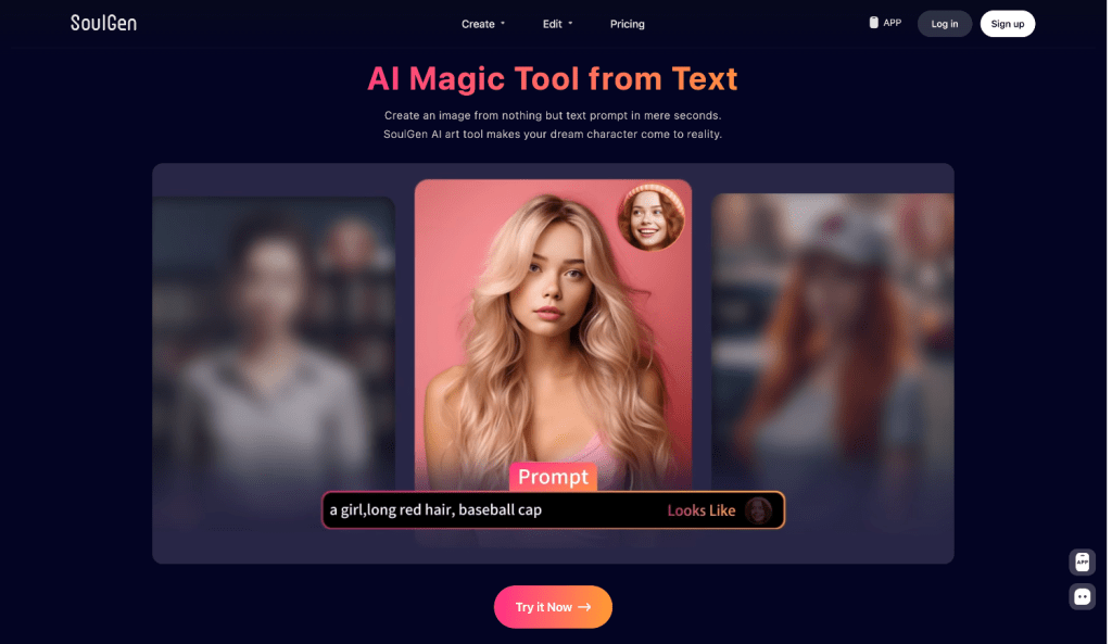 SoulGen-Free-AI-Magic-Tool-to-Create-Art-from-Text-Online