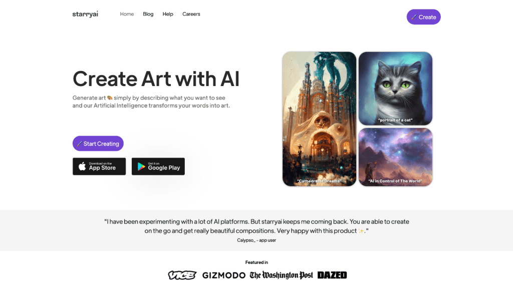 starryai-AI-Art-Generator-App-AI-Art-Maker