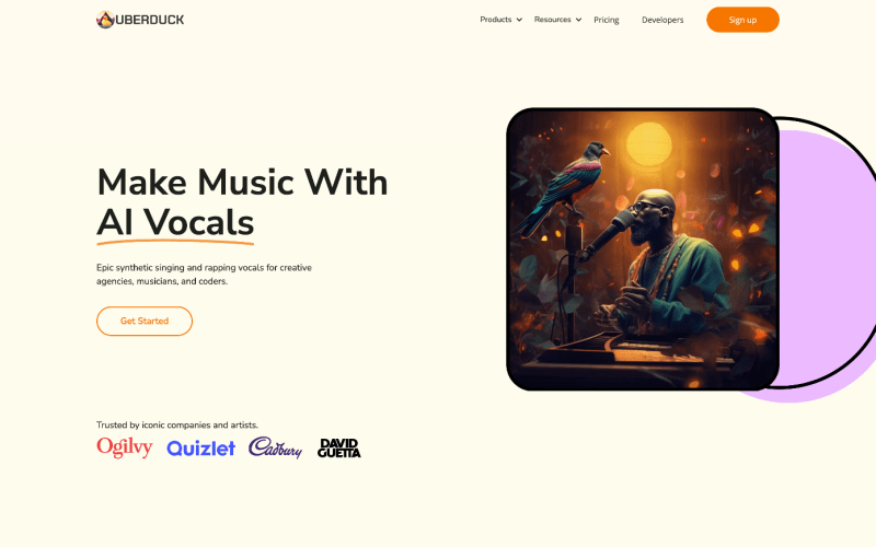 Uberduck-Make-Music-with-AI-Vocals