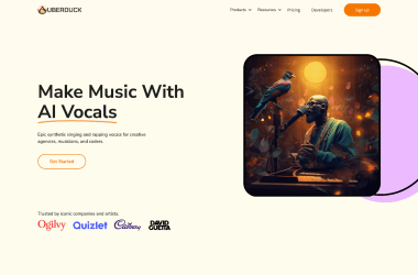 Uberduck-Make-Music-with-AI-Vocals