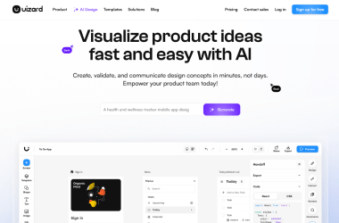 Uizard-UI-Design-Made-Easy-Powered-By-AI-Sign-Up-Free