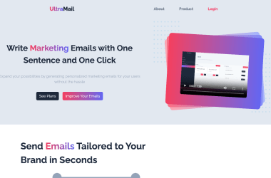 Ultramail-Send-Personalized-Marketing-Emails-with-AI