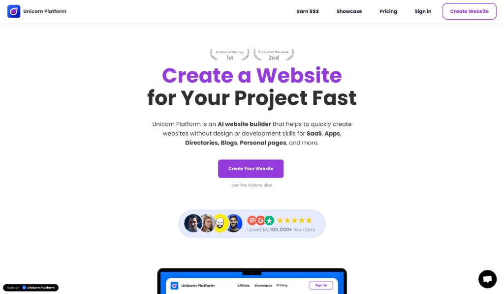 Unicorn-Platform--AI-Website-Builder-for-Busy-Founders