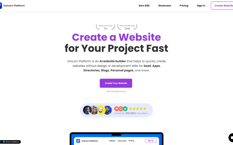 Unicorn-Platform--AI-Website-Builder-for-Busy-Founders